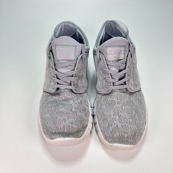 Nike Air Zoom Stefan Janoski Max SB Gray Running Shoes 631303-019 Men's Size 10 - Picture 2 of 9
